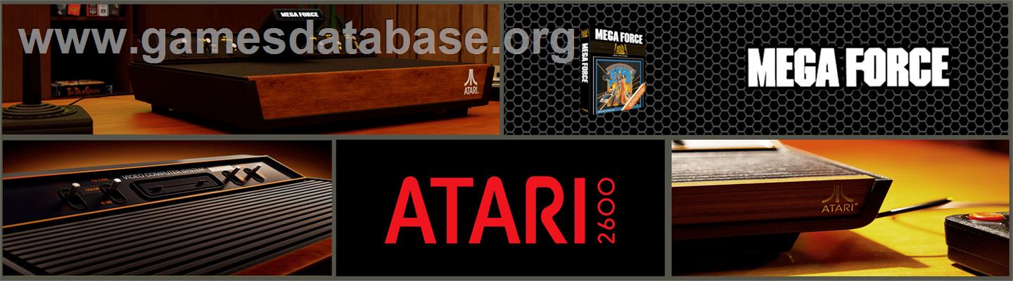 Mega Force - Atari 2600 - Artwork - Marquee
