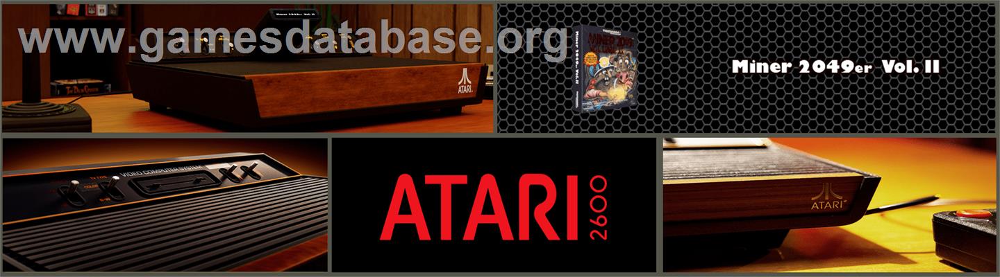 Miner 2049er - Atari 2600 - Artwork - Marquee