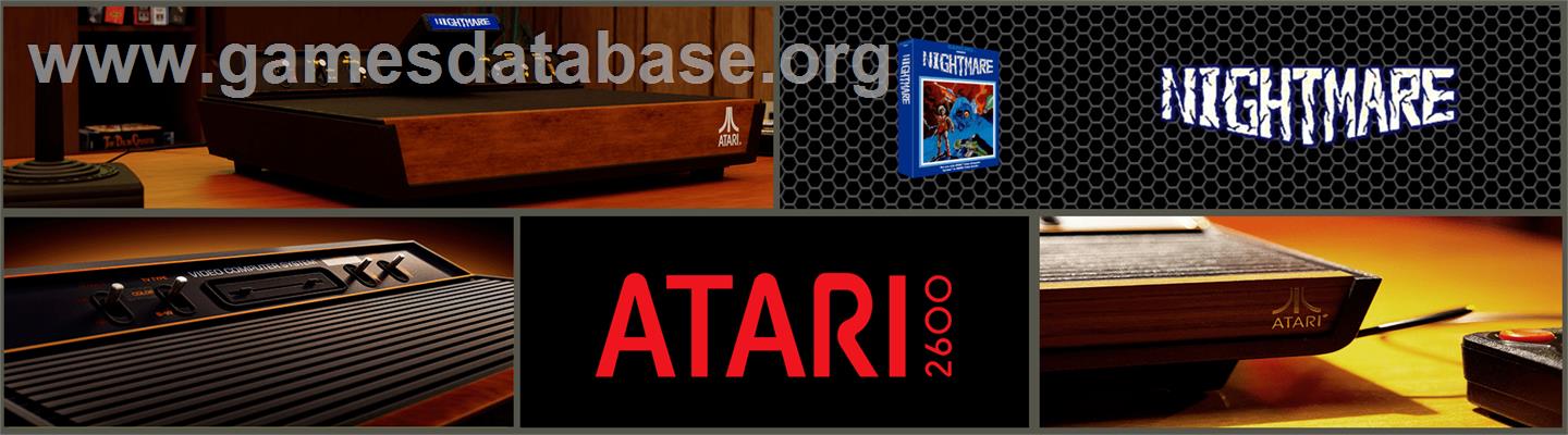 Nightmare - Atari 2600 - Artwork - Marquee
