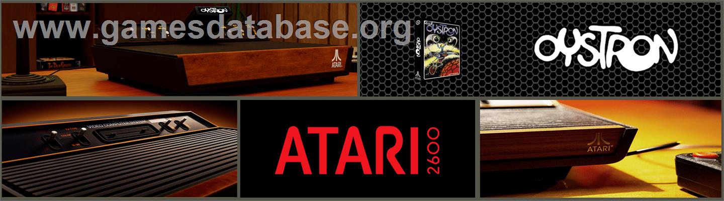 Oystron - Atari 2600 - Artwork - Marquee