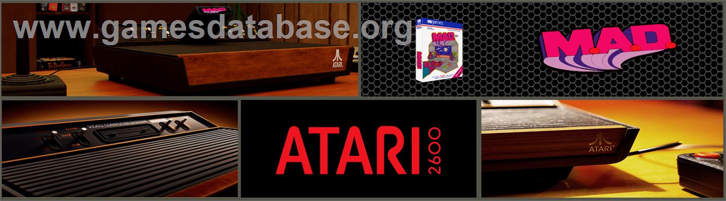 Paris Attack - Atari 2600 - Artwork - Marquee