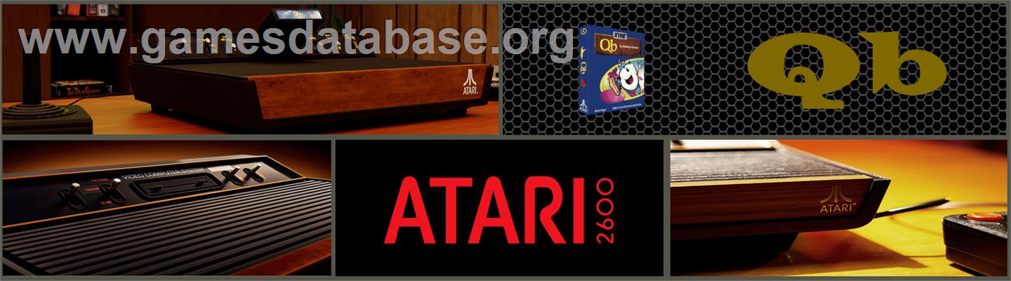 Qb - Atari 2600 - Artwork - Marquee