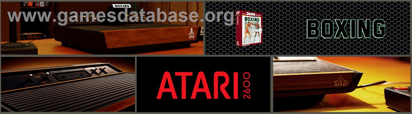 RealSports Boxing - Atari 2600 - Artwork - Marquee