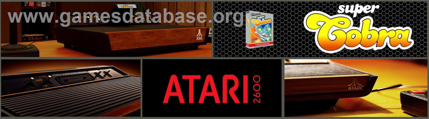 Super Cobra - Atari 2600 - Artwork - Marquee