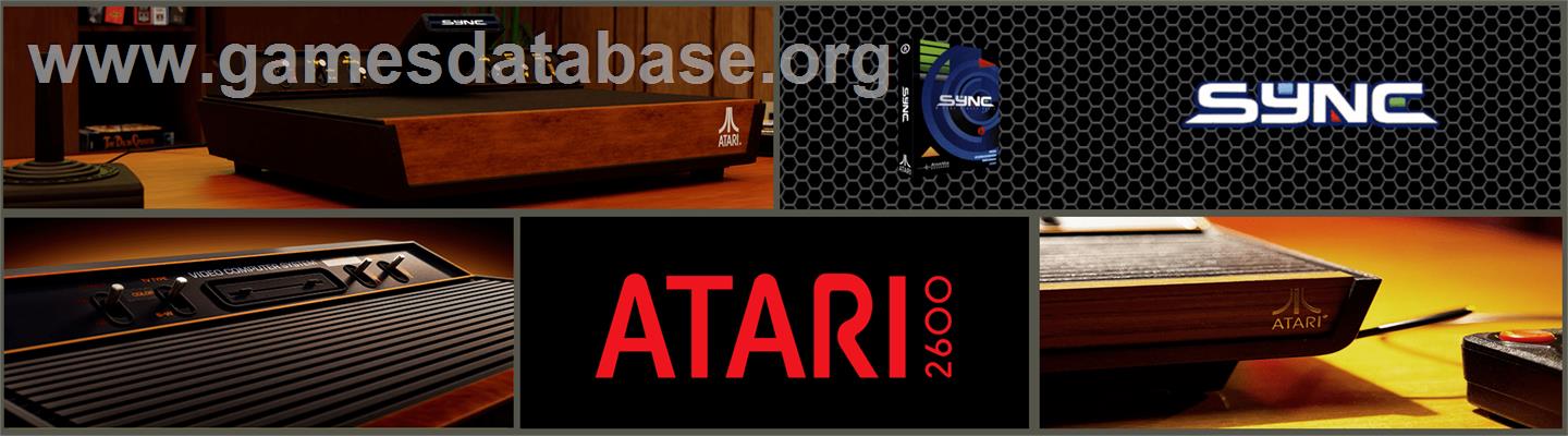 Sync - Atari 2600 - Artwork - Marquee