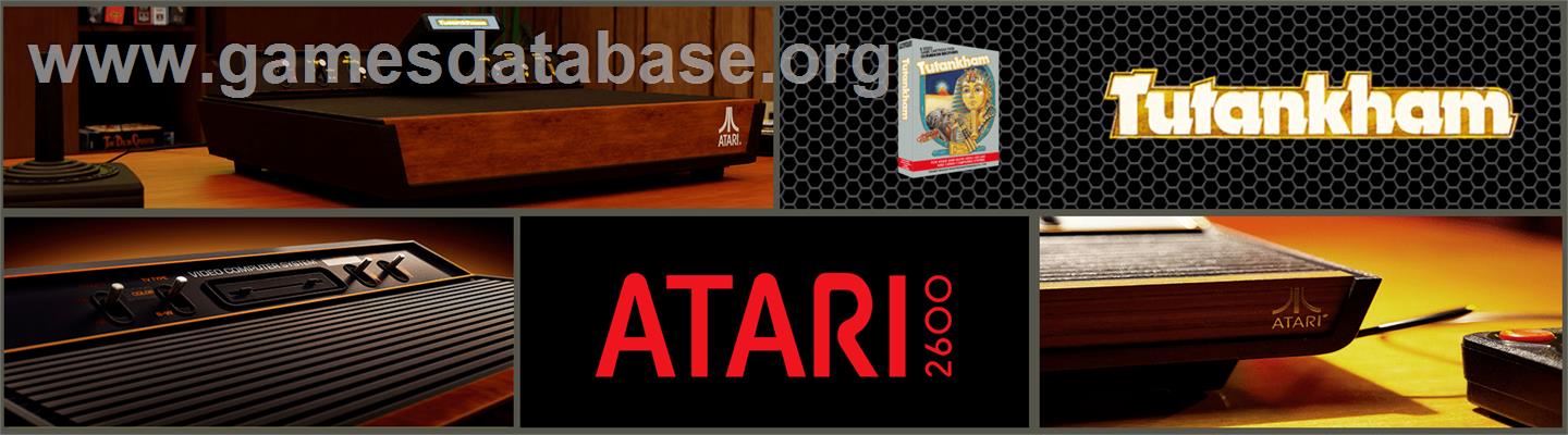 Tutankham - Atari 2600 - Artwork - Marquee