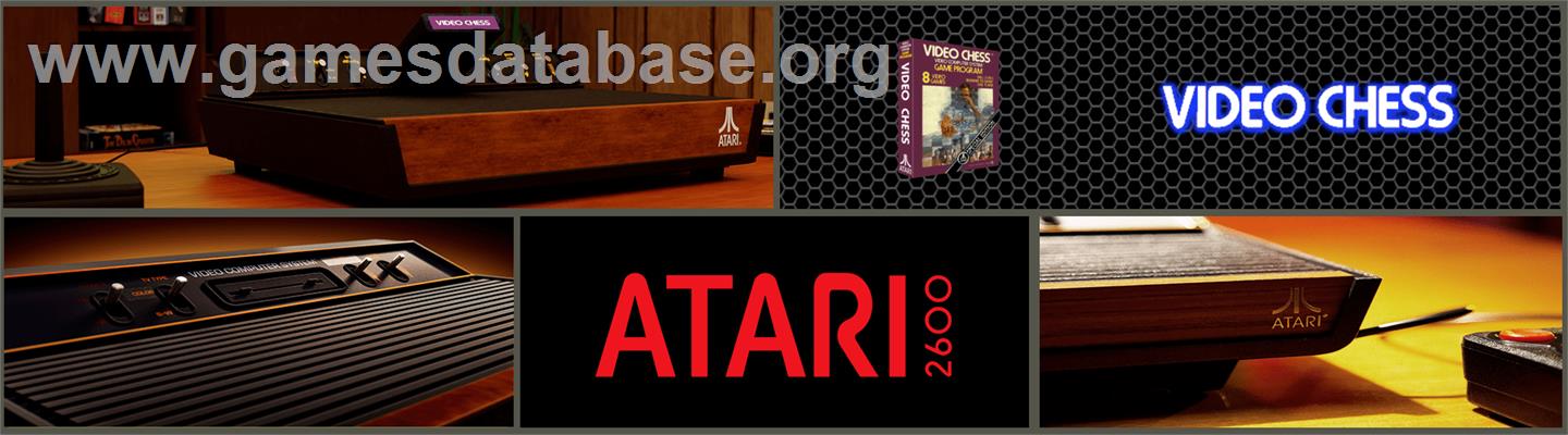 Video Chess - Atari 2600 - Artwork - Marquee