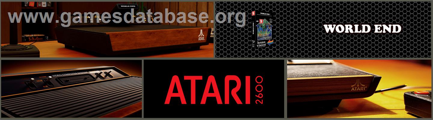 World End - Atari 2600 - Artwork - Marquee