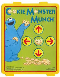 Overlay for Cookie Monster Munch on the Atari 2600.