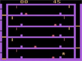 In game image of Airlock on the Atari 2600.