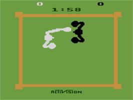 In game image of Boxing on the Atari 2600.