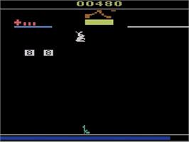 In game image of Carnival on the Atari 2600.