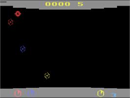 In game image of China Syndrome on the Atari 2600.