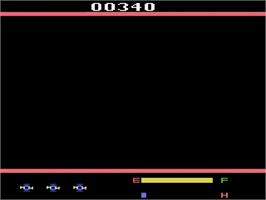 In game image of Cross Force on the Atari 2600.