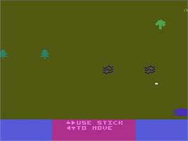 In game image of Dragonstomper on the Atari 2600.