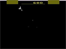 In game image of Gyruss on the Atari 2600.