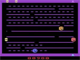In game image of Jawbreaker on the Atari 2600.