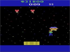 In game image of Journey Escape on the Atari 2600.