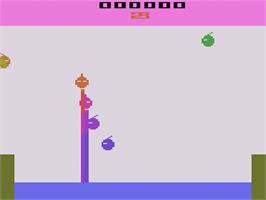 In game image of Kool-Aid Man on the Atari 2600.