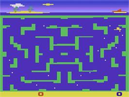 In game image of Lochjaw on the Atari 2600.