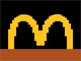 In game image of Mcdonald's - Golden Arches Adventure on the Atari 2600.