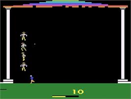 In game image of No Escape! on the Atari 2600.