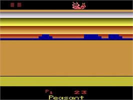 In game image of Off the Wall on the Atari 2600.
