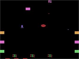 In game image of Revenge of the Beefsteak Tomatoes on the Atari 2600.