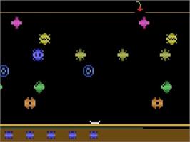 In game image of Space Treat on the Atari 2600.