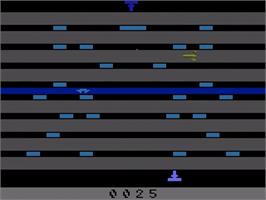 In game image of Star Fire on the Atari 2600.