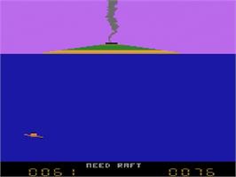 In game image of Survival Island on the Atari 2600.