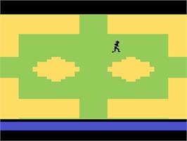 In game image of Swordquest - Fireworld on the Atari 2600.