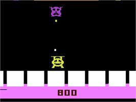 In game image of Tooth Protectors on the Atari 2600.