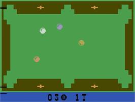 In game image of Trick Shot on the Atari 2600.