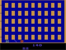 In game image of Universal Chaos on the Atari 2600.