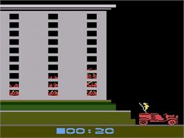 In game image of Video Jogger on the Atari 2600.