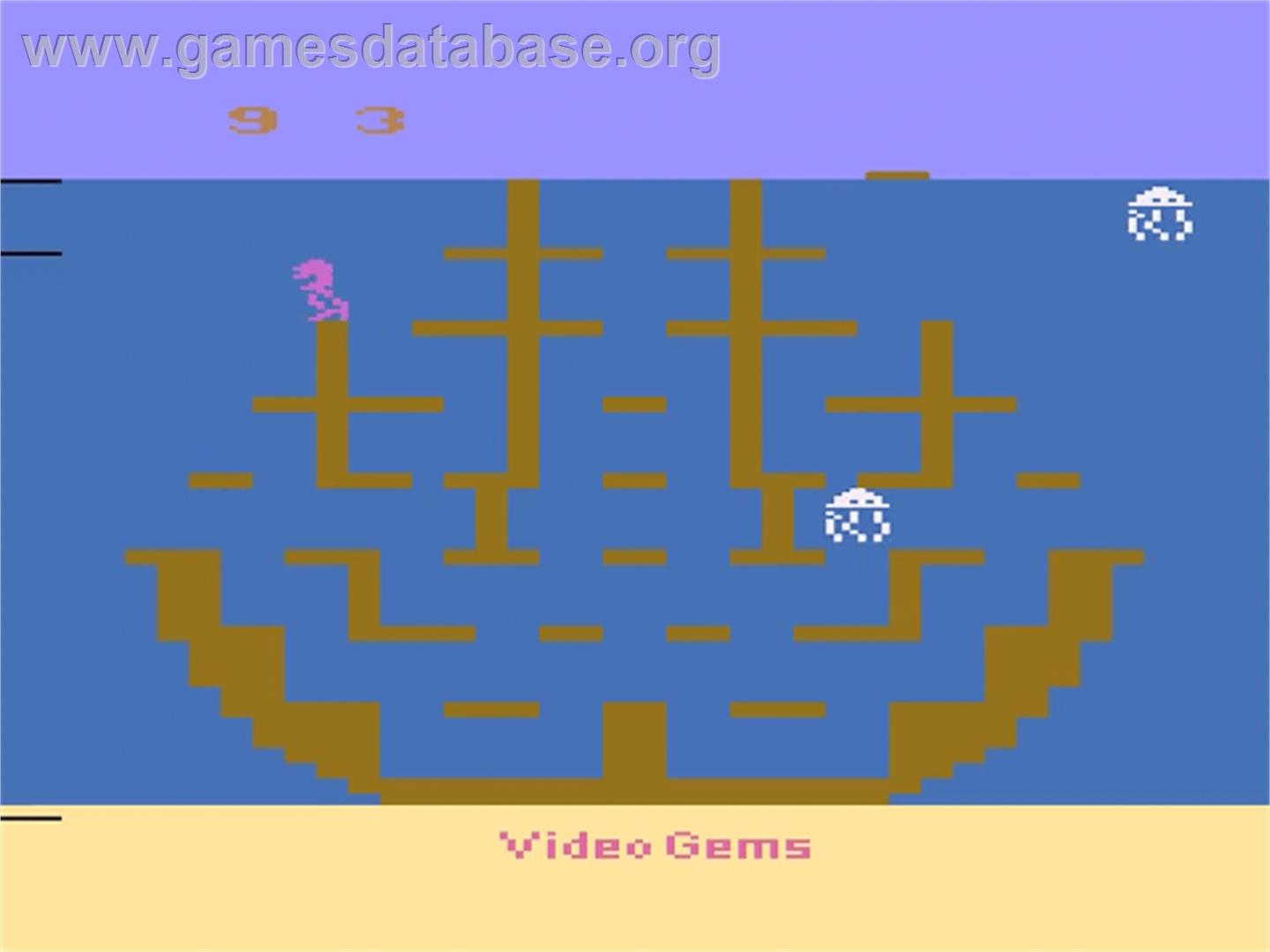 2 Pak Special: Cavern Blaster & City War - Atari 2600 - Artwork - In Game