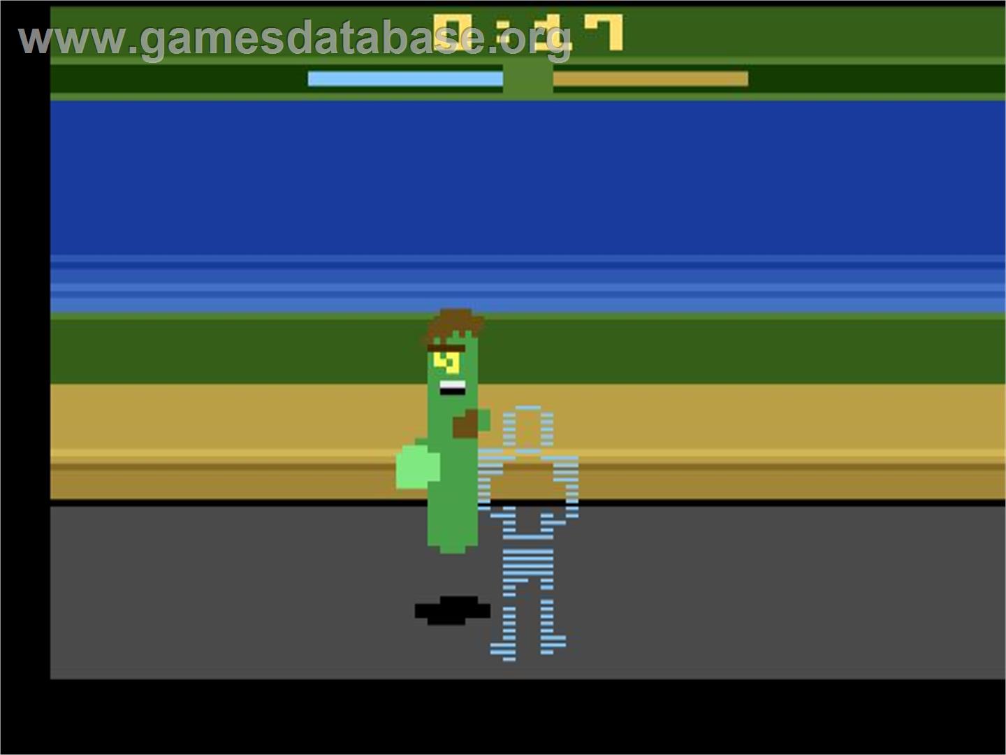 Angry Video Game Nerd K.o. Boxing - Atari 2600 - Artwork - In Game