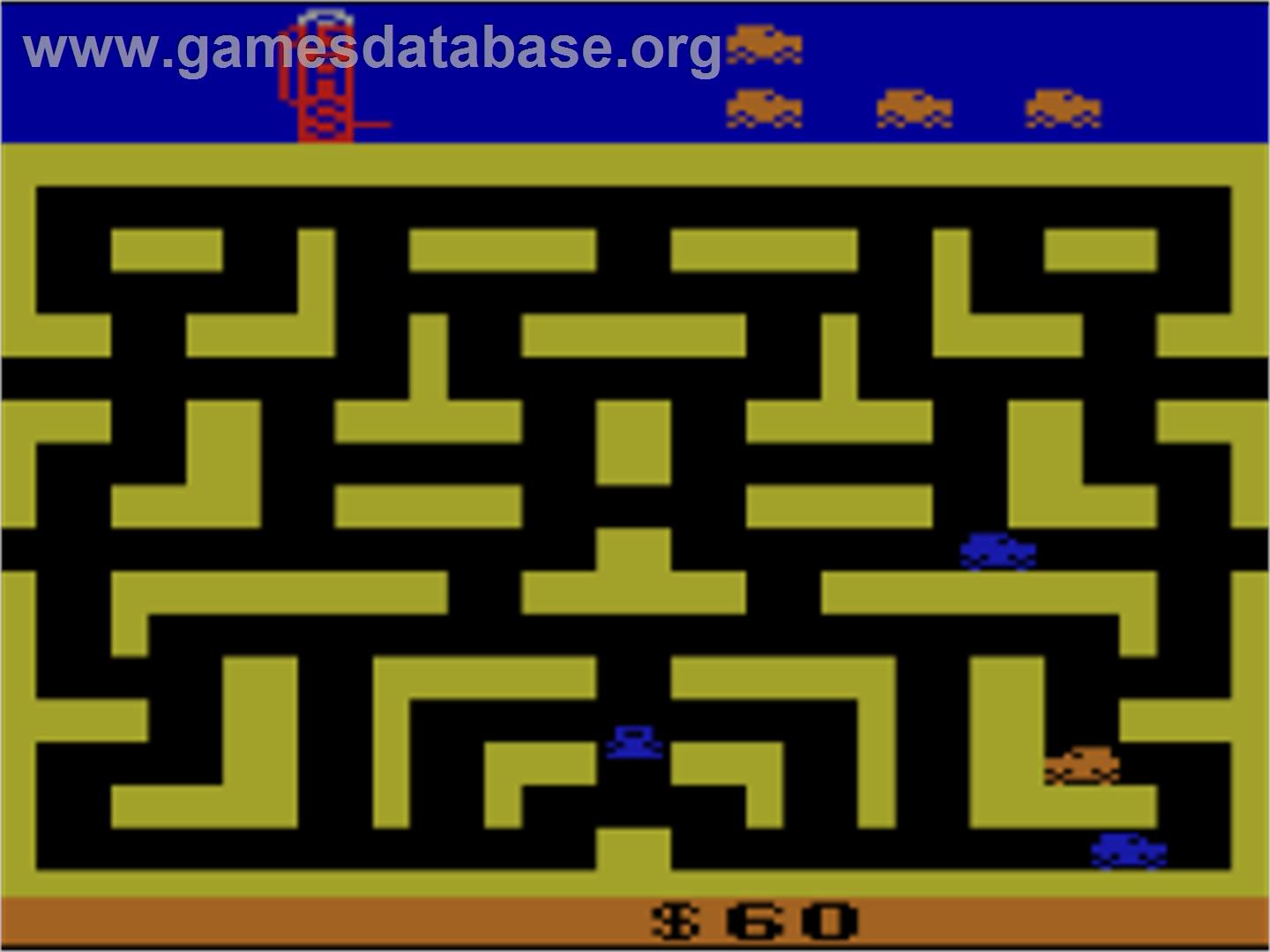Bank Heist - Atari 2600 - Artwork - In Game