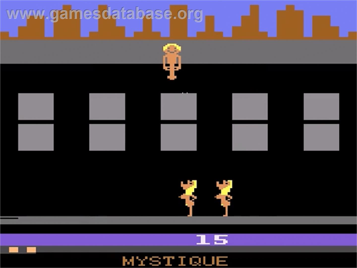 Beat 'Em & Eat 'Em/Lady in Wading - Atari 2600 - Artwork - In Game