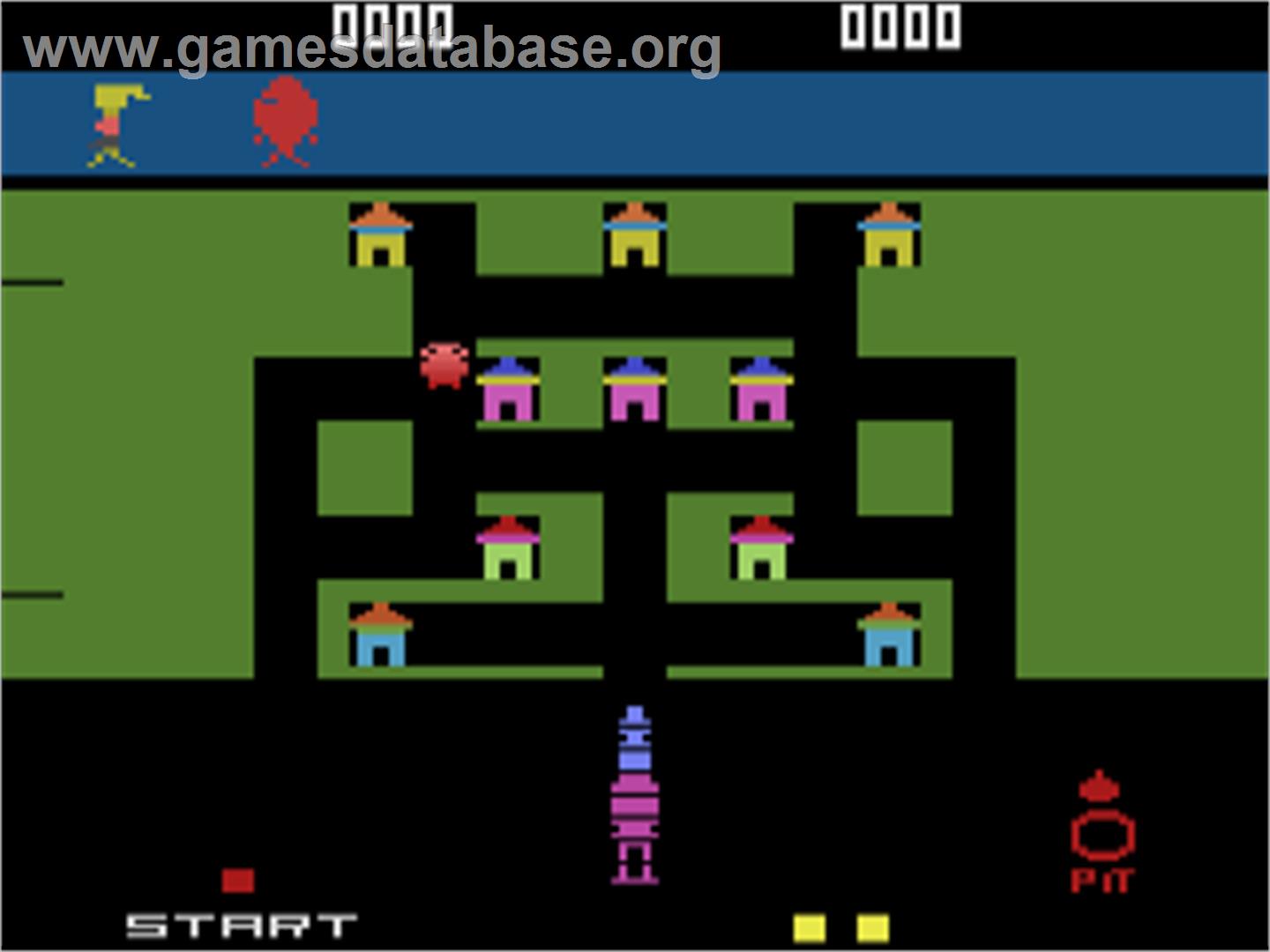 Blue Print - Atari 2600 - Artwork - In Game