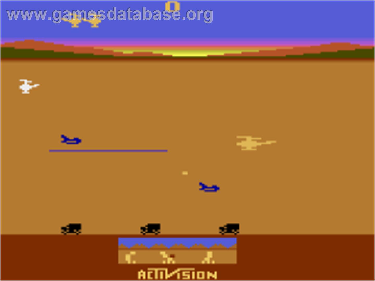 Chopper Command - Atari 2600 - Artwork - In Game