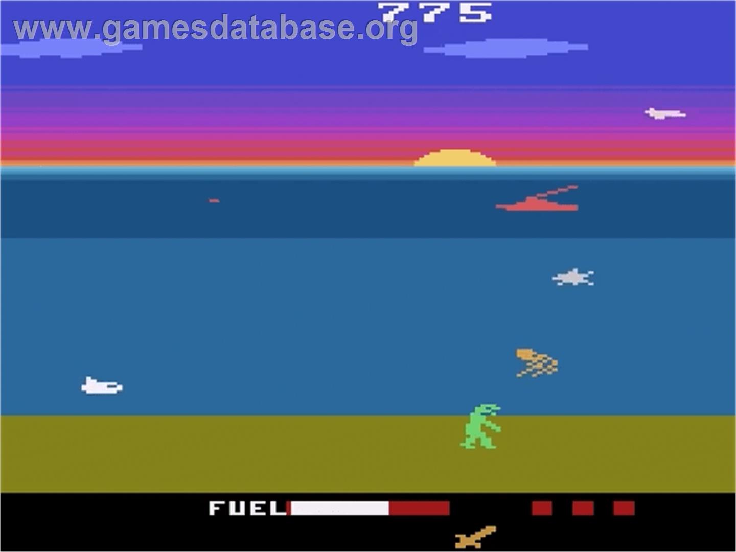 Crash Dive - Atari 2600 - Artwork - In Game