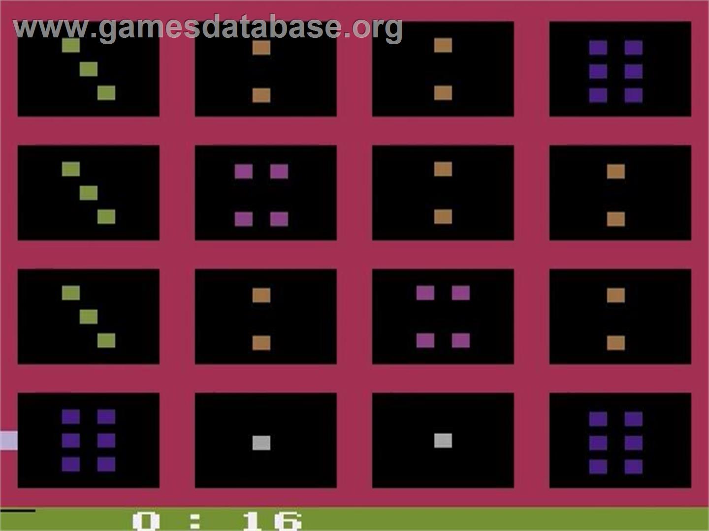 Dice Puzzle - Atari 2600 - Artwork - In Game