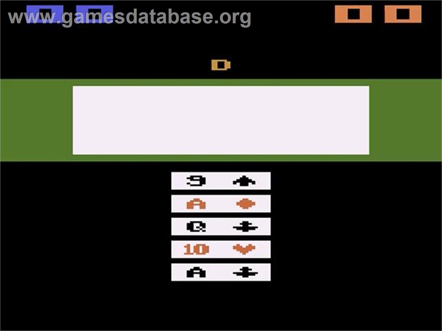 Euchre - Atari 2600 - Artwork - In Game