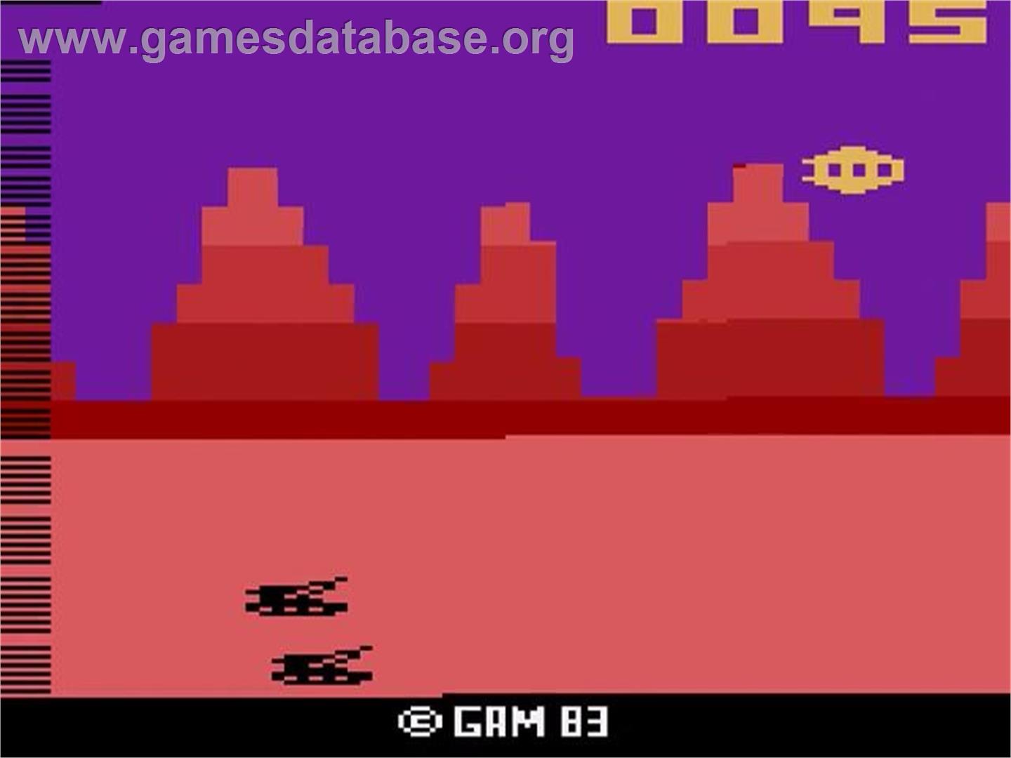 Gamma-attack - Atari 2600 - Artwork - In Game