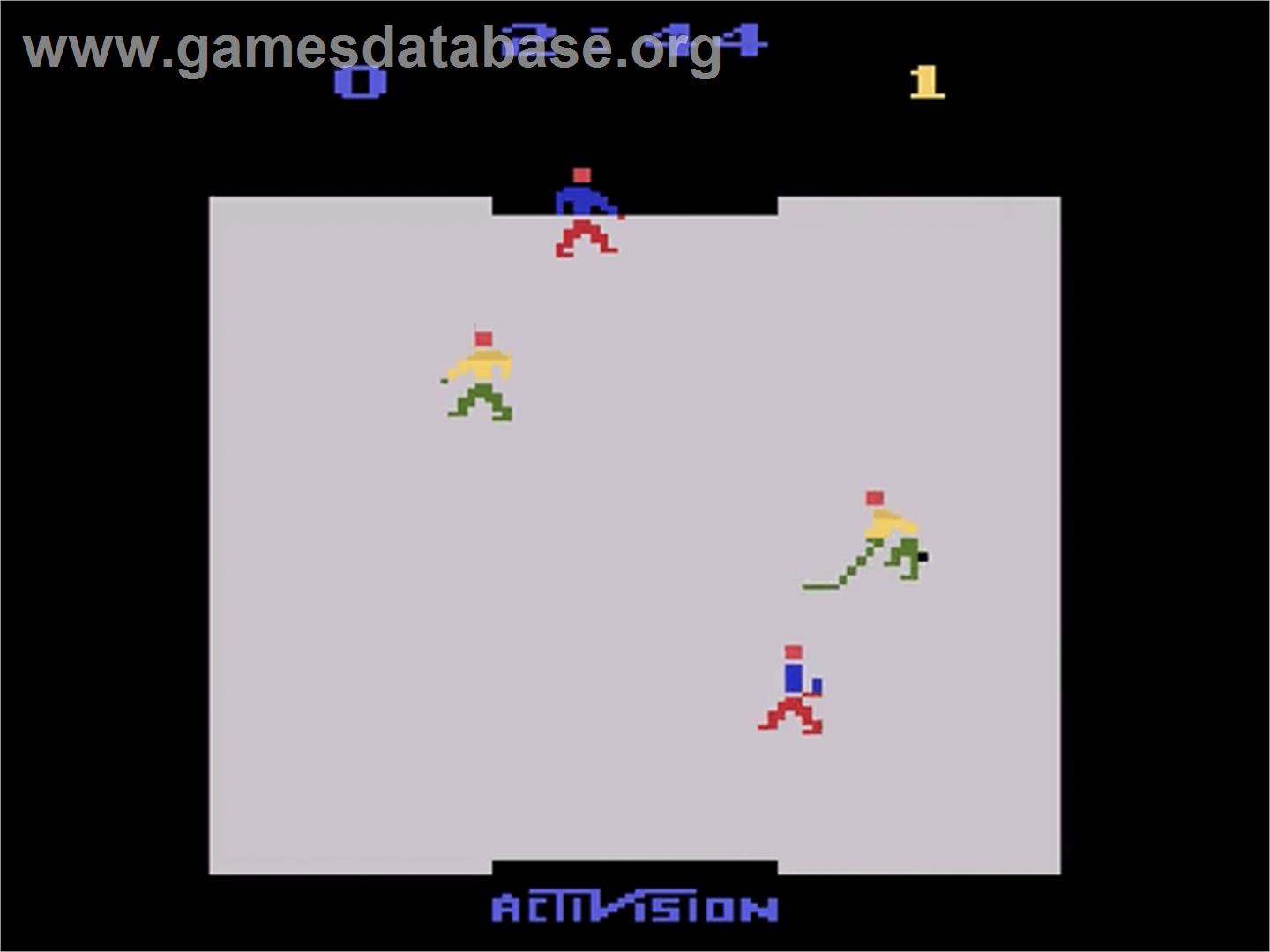 Ice Hockey - Atari 2600 - Artwork - In Game