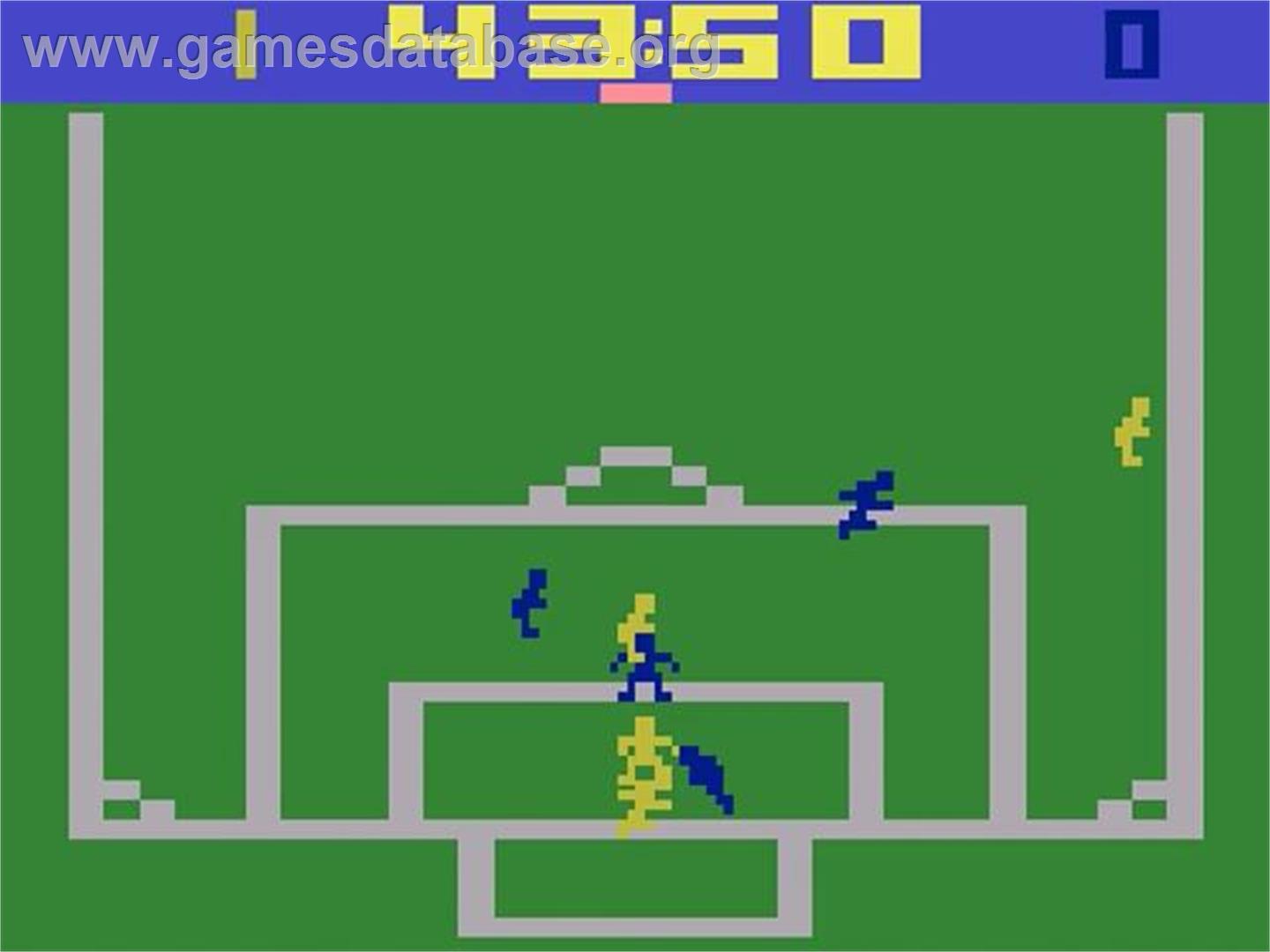 International Soccer - Atari 2600 - Artwork - In Game