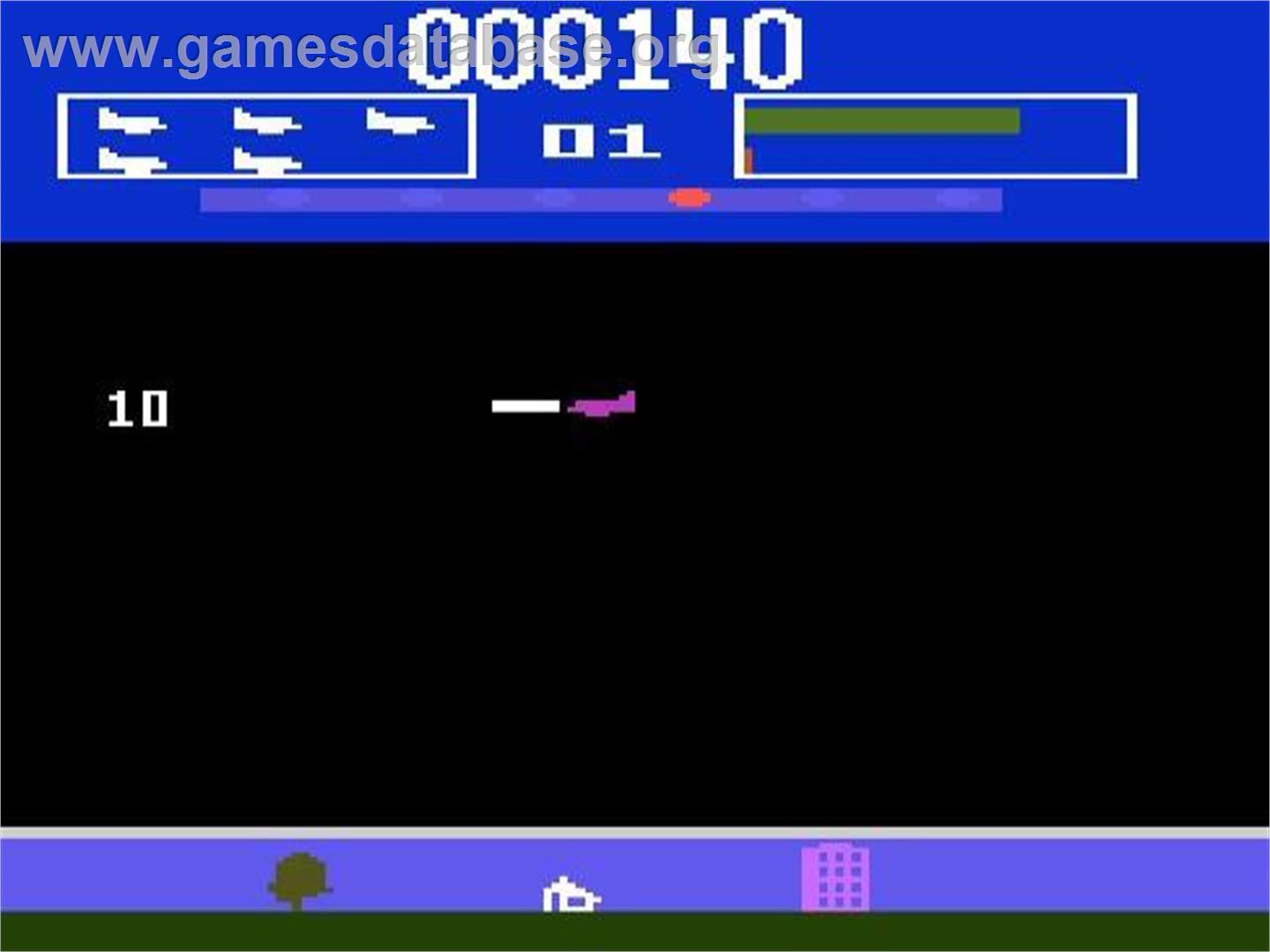 Killer Satellites - Atari 2600 - Artwork - In Game