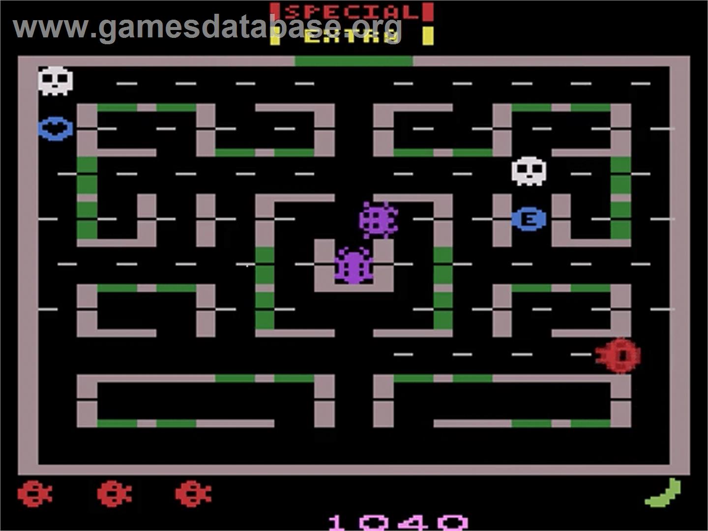 Lady Bug - Atari 2600 - Artwork - In Game